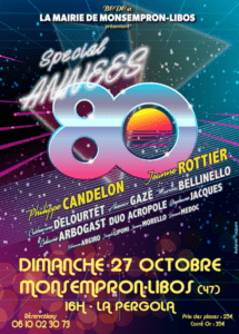 PHILIPPE CANDELON / SPECIAL ANNEES 80 / MONSEMPRON-LIBOS